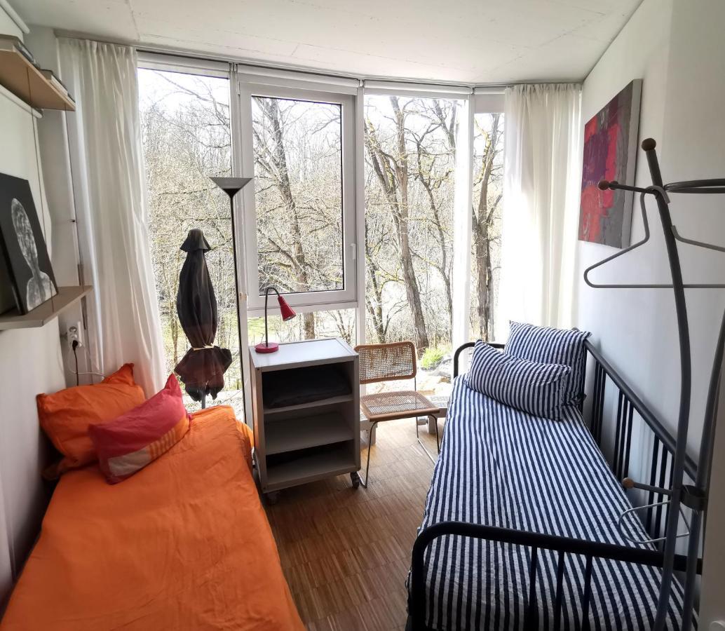 Ferienwohnung Im Turm Bellevue Mit 3 Schlafzimmern Sachsenheim Exterior foto