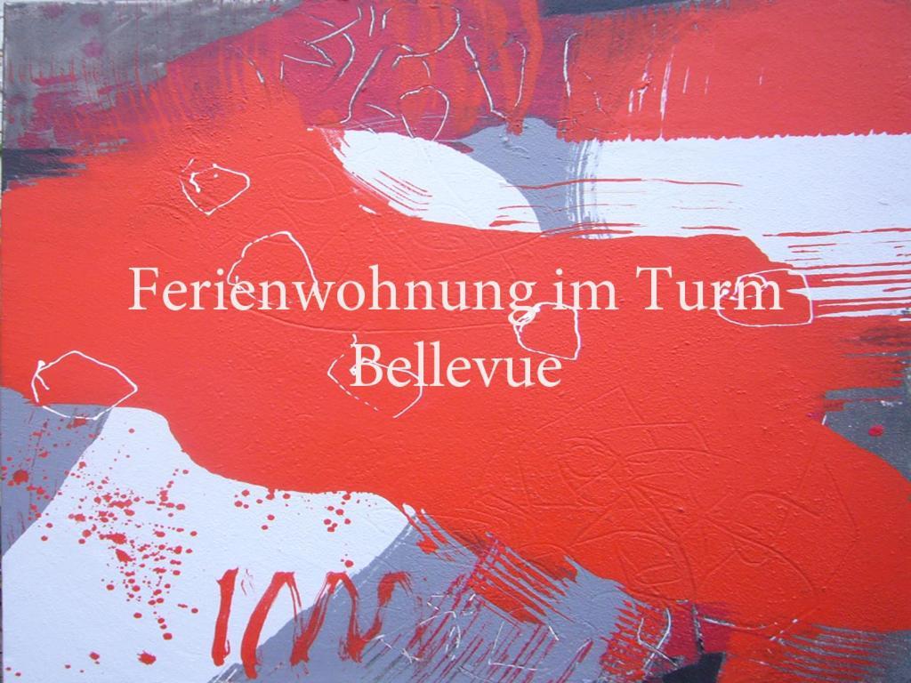 Ferienwohnung Im Turm Bellevue Mit 3 Schlafzimmern Sachsenheim Exterior foto
